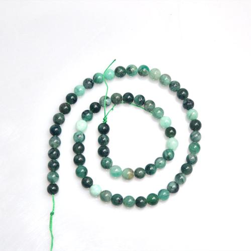 4mm6mm8mm Natural Colombian Emerald Beads Round, DIY Jewelry Making, Small Order OK Ready to Ship, Wholesale Price